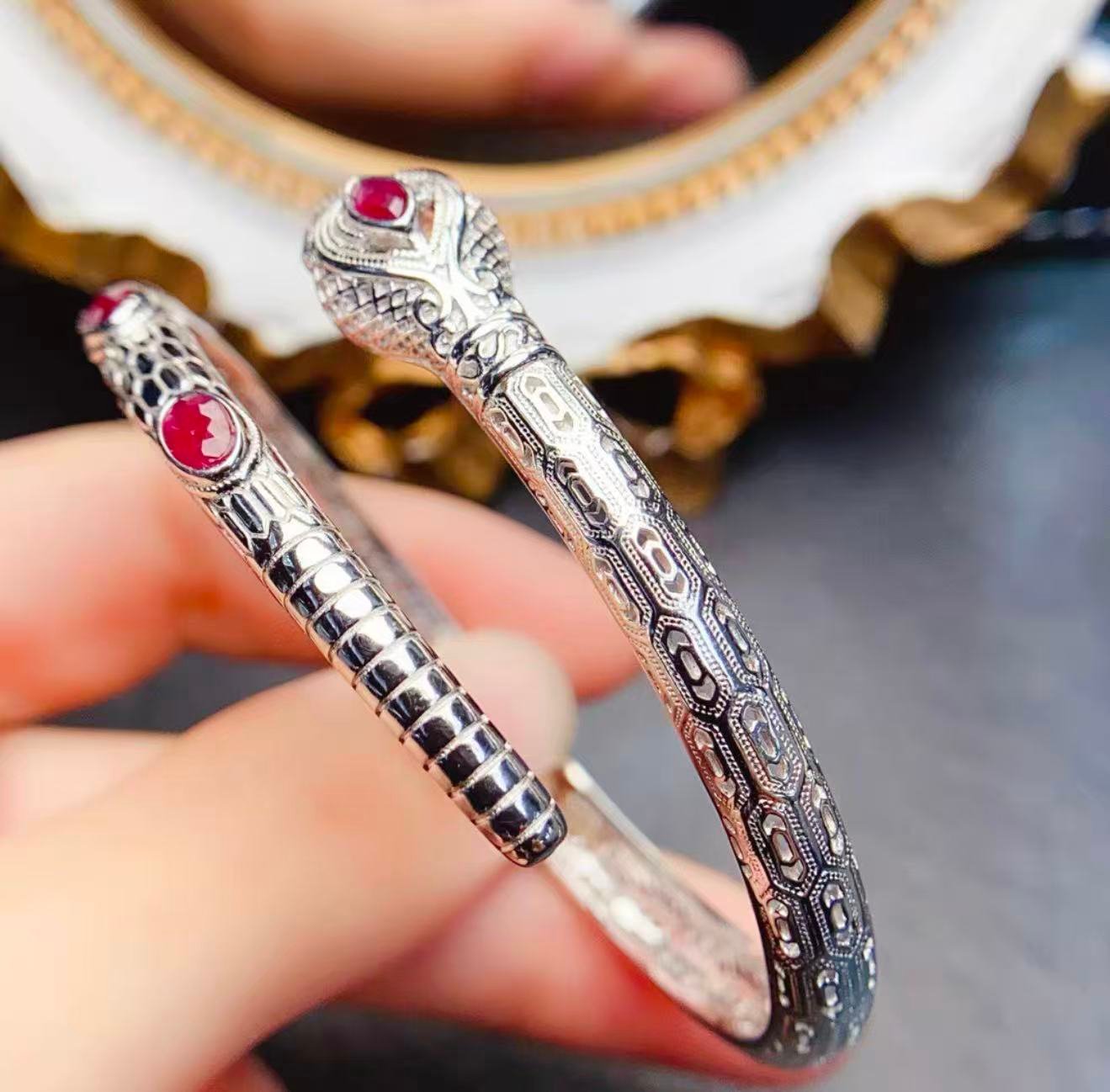 Serpentine Ruby Bracelet - 图片 5