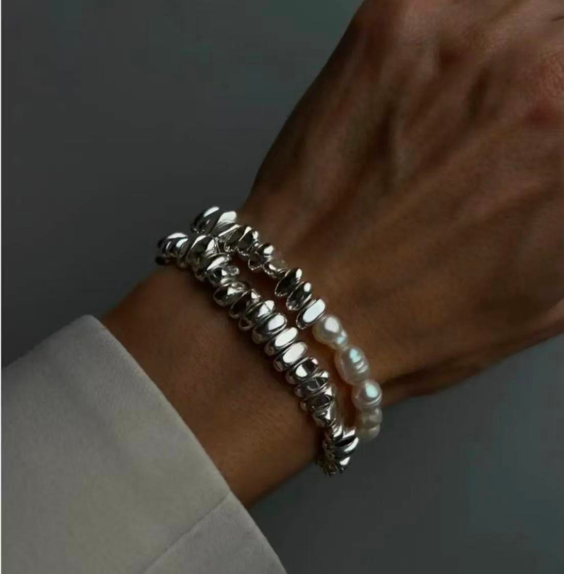 Irregular pearl bracelet - 图片 4